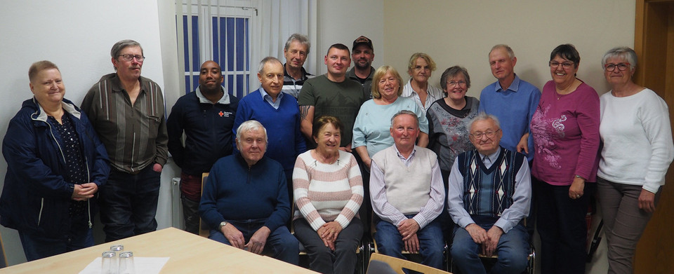 Mitglieder des Ortsvereins Hartensteein auf einem Gruppenbild
